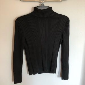 Liz Claiborne Black Turtleneck Sweater